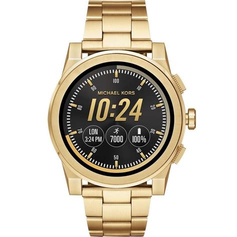 michael kors men's silvertone grayson smartwatch|Michael Kors Access Grayson smartwatch review .